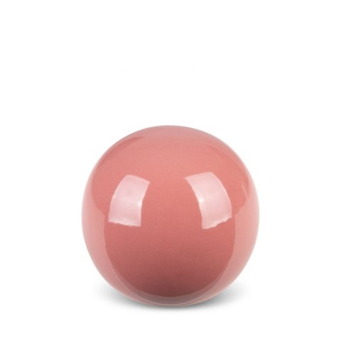 KULA DEKORACYJNA SIBEL (FI) 9X9 CM CIEMNORÓŻOWY