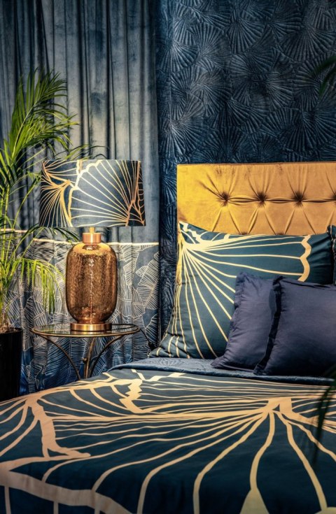 LAMPA STOŁOWA EUROFIRANY NOCNA BIURKOWA01 40X69 GRAN+ZŁ