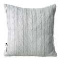 POSZEWKA NA PODUSZKĘ EUROFIRANY NA PODUSZKĘ EUROFIRANY AKRYL 2 45 X 45 CM SREBRNY