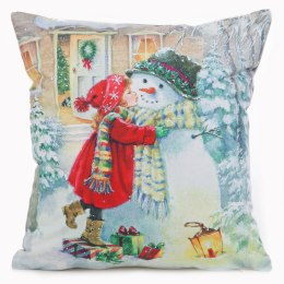 POSZEWKA JINGLE 21 40X40 CM WIELOKOLOROWY