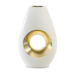 WAZON DEKORACYJNY EUROFIRANY MIRA 19X8X30 CM BIAŁY