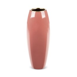 WAZON DEKORACYJNY SIBEL 12X12X30 CM CIEMNORÓŻOWY