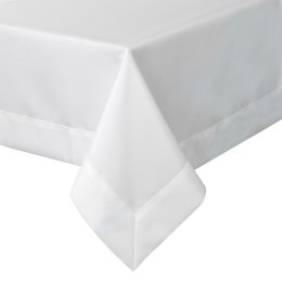 OBRUS PLAMOODPORNY UROFIRANY ALEKSA 145X400 CM BIAŁY