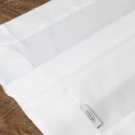 OBRUS PLAMOODPORNY UROFIRANY ALEKSA 145X400 CM BIAŁY