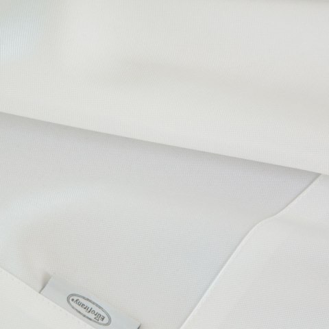 OBRUS PLAMOODPORNY UROFIRANY ALEKSA 145X400 CM BIAŁY