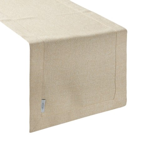 BIEŻNIK EUROFIRANY ZE ZŁOTĄ NICIĄ STELLA 1 40 X 180 CM ZŁOTY