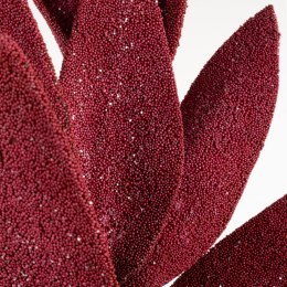 KWIAT FLORE 686 DŁ.85 CM DŁ. LIŚĆ 26 CM CZERWONY