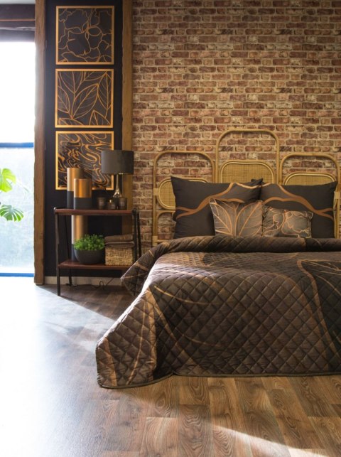 LC/ALISMA1/NARZ 170X210 BRĄZ+BEŻ