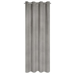 ZASŁONA GOTOWA EUROFIRANY  1SZT. AMARO 140X250 CM POPIELATY
