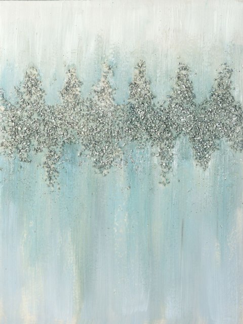 OBRAZ 444A 60X80 60 X 80 CM SREBRNY