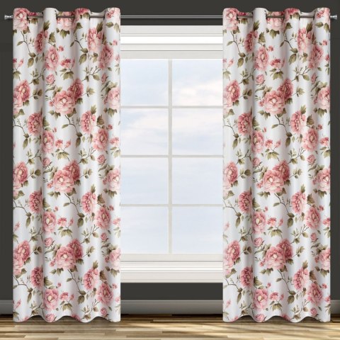 ZASŁONA GOTOWA   1SZT. D91 TESS 140X250 CM BEŻOWY