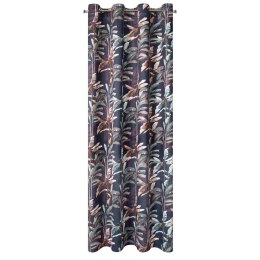 ZASŁONA   GOTOWA EUROFIRANY   1SZT. NIKOL 140X250 CM GRAFITOWY