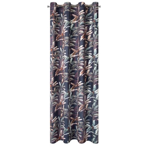 ZASŁONA   GOTOWA EUROFIRANY   1SZT. NIKOL 140X250 CM GRAFITOWY