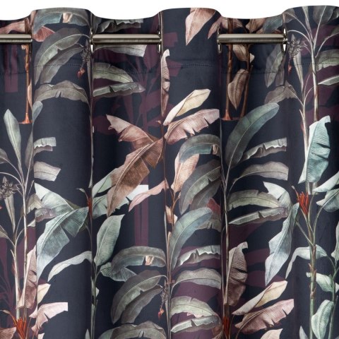 ZASŁONA   GOTOWA EUROFIRANY   1SZT. NIKOL 140X250 CM GRAFITOWY