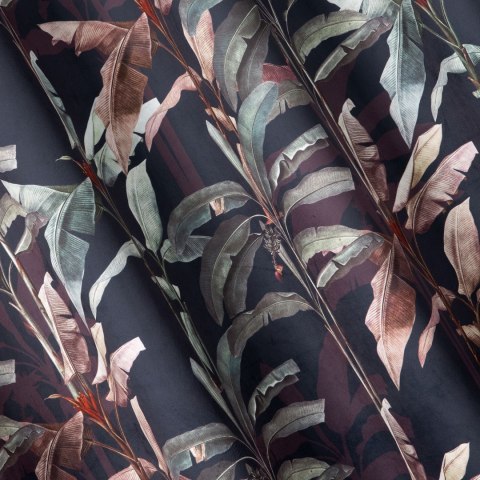 ZASŁONA   GOTOWA EUROFIRANY   1SZT. NIKOL 140X250 CM GRAFITOWY