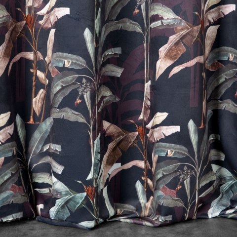 ZASŁONA   GOTOWA EUROFIRANY   1SZT. NIKOL 140X250 CM GRAFITOWY