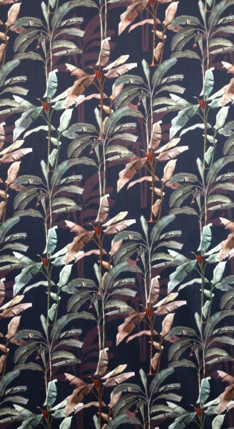 ZASŁONA   GOTOWA EUROFIRANY   1SZT. NIKOL NA TAŚMIE 140X270 CM GRAFITOWY