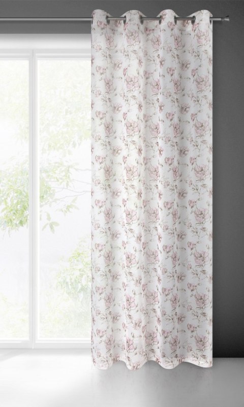 FIRANA FIRANKA GOTOWA EUROFIRANY AMBER 140X250 CM BIAŁY