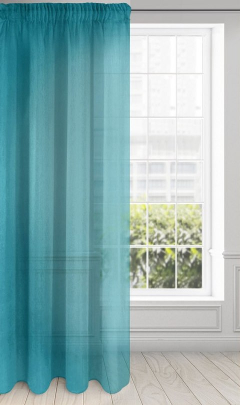 FIRANA GOTOWA EUROFIRANY D91 ADEL 140X250 CM TURKUSOWY