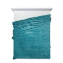 CIEPŁY KOC EUROFIRANY PLED D91 CINDY4 170X210 TURK 170X210 NARZUTA TURKUSOWY