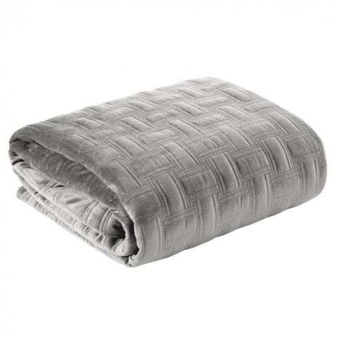 NARZUTA NA ŁÓŻKO EUROFIRANY RIA3 170X210 CM SREBRNY