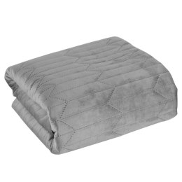 NARZUTA NA ŁÓŻKO EUROFIRANY SOFIA 1 170X210 CM SREBRNY