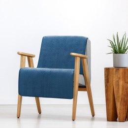 NARZUTA NA ŁÓŻKO EUROFIRANY SOFIA 70X160 CM GRANATOWY