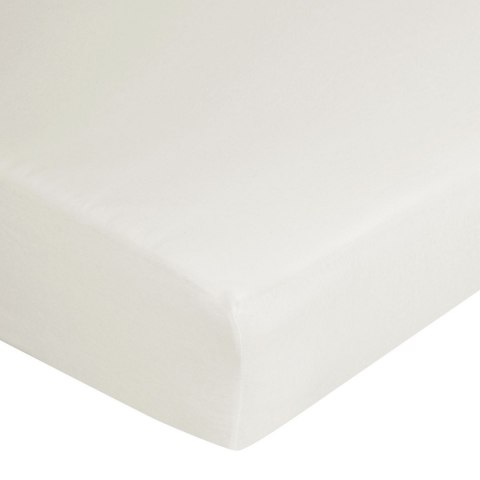 PRZEŚCIERADŁO Z GUMKĄ JERSEY D91 220X200 CM, WYS.30 CM KREMOWY