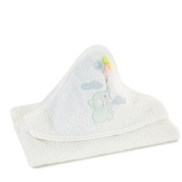 RĘCZNIK DZIECIĘCY BABY37 75X75 CM BIAŁY