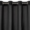 ZASŁONA GOTOWA EUROFIRANY 1SZT. RITA 140X175 CM CZARNY