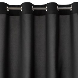 ZASŁONA GOTOWA EUROFIRANY 1SZT. RITA 140X175 CM CZARNY