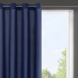 ZASŁONA GOTOWA EUROFIRANY RITA 140X175 CM GRANATOWY