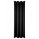 ZASŁONA GOTOWA EUROFIRANY 1SZT. RITA 140X250 CM CZARNY