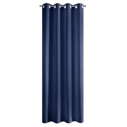 ZASŁONA GOTOWA EUROFIRANY 1szt RITA 140X250 CM GRANATOWY
