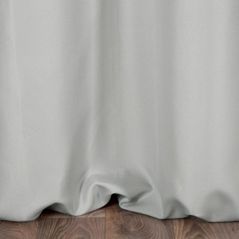 ZASŁONA EUROFIRANY GOTOWA   1SZT. RITA NA TAŚMIE 140X270 CM STALOWY