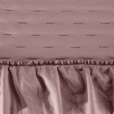 NARZUTA NA ŁÓŻKO EUROFIRANY LIBI 170X210 CM PUDROWY RÓŻ