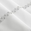 BIEŻNIK OBRUS EUROFIRANY ELIMA 40X140 CM BIAŁY