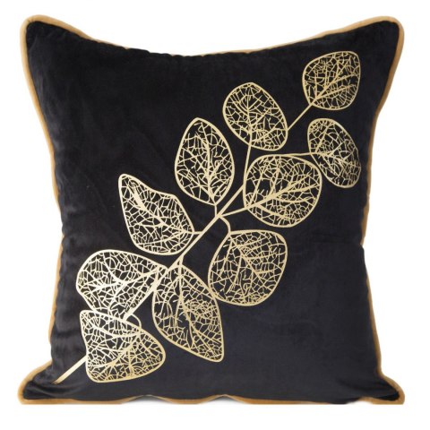 POSZEWKA NA PODUSZKĘ EUROFIRANY POPLA 45X45 CM CZARNY