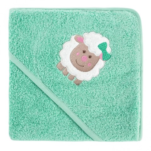 RĘCZNIK DZIECIĘCY BABY31 75X75 CM MIĘTOWY