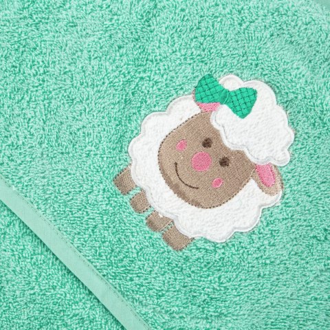 RĘCZNIK DZIECIĘCY BABY31 75X75 CM MIĘTOWY