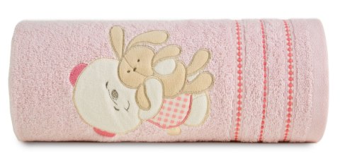 RĘCZNIK DZIECIĘCY BABY32 70X140 CM RÓŻOWY
