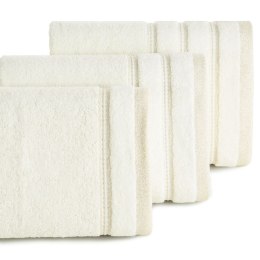 RĘCZNIK EUROFIRANY 1SZT. GLORY1 (01) 50X90 CM KREMOWY