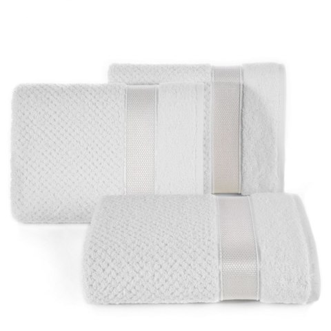 RĘCZNIK MILAN2 (01) 50 X 90 CM BIAŁY