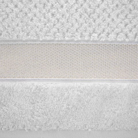 RĘCZNIK MILAN2 (01) 50 X 90 CM BIAŁY