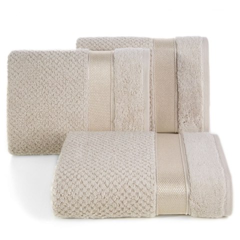 RĘCZNIK MILAN2 (03) 50 X 90 CM BEŻOWY