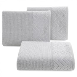 RĘCZNIK ZOE (03) 50X90 CM SREBRNY