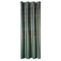 ZASŁONA EUROFIRANY GOTOWA    1SZT. AMBI 140X250 CM CIEMNOTURKUSOWY