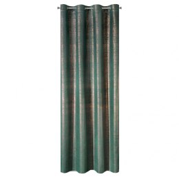ZASŁONA EUROFIRANY GOTOWA    1SZT. AMBI 140X250 CM CIEMNOTURKUSOWY