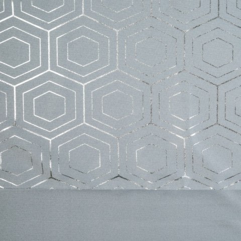 ZASŁONA GOTOWA EUROFIRANY 1SZT. DAFNE 140X250 CM SREBRNY
