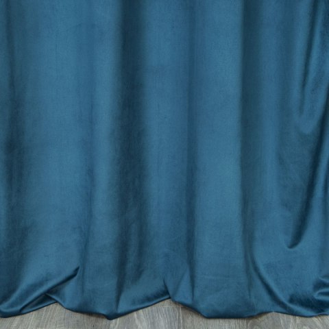 ZASŁONA GOTOWA EUROFIRANY 1SZT. HAZEL 140X250 CM GRANATOWY